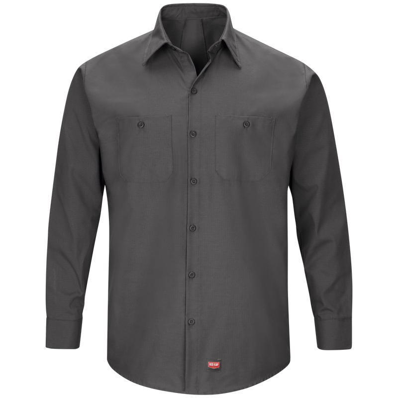 Men's Long Sleeve Work Shirt with MIMIX&reg; image number 5