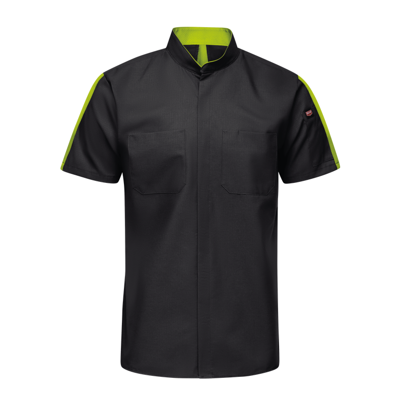 Men's Short Sleeve Two Tone Pro+ Work Shirt with OilBlok and MIMIX&reg; image number 1