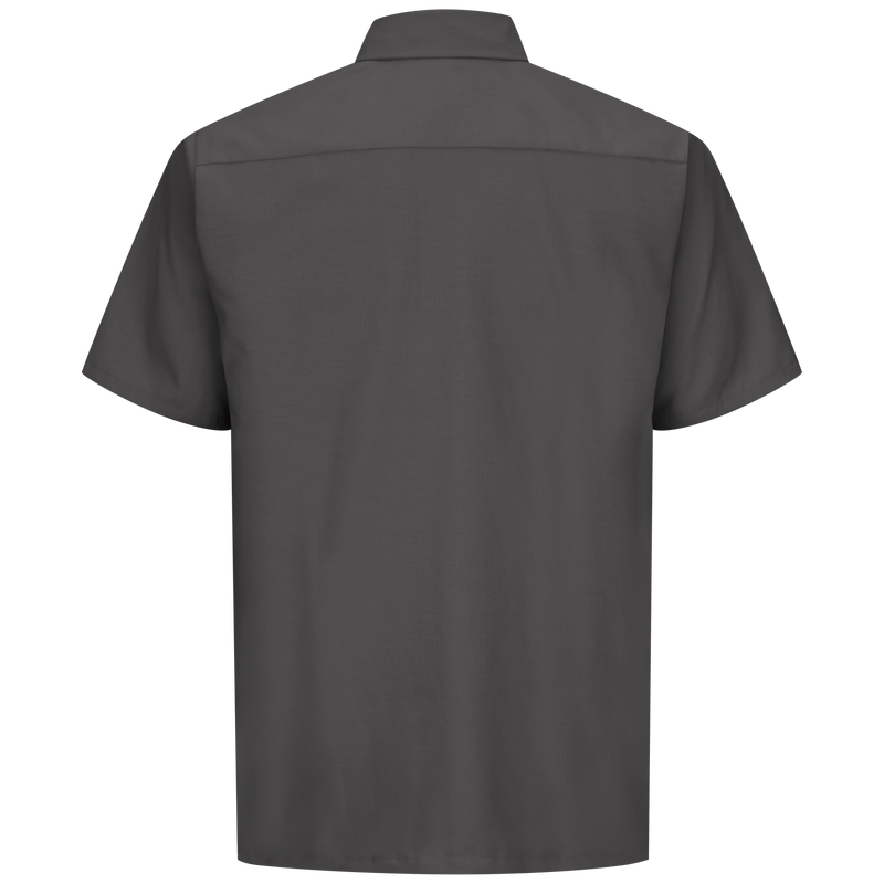 Men's Short Sleeve Solid Rip Stop Shirt image number 3