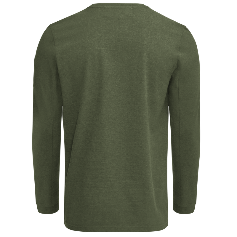 Men's Heavyweight Long Sleeve Cotton Pocket T-Shirt image number 10