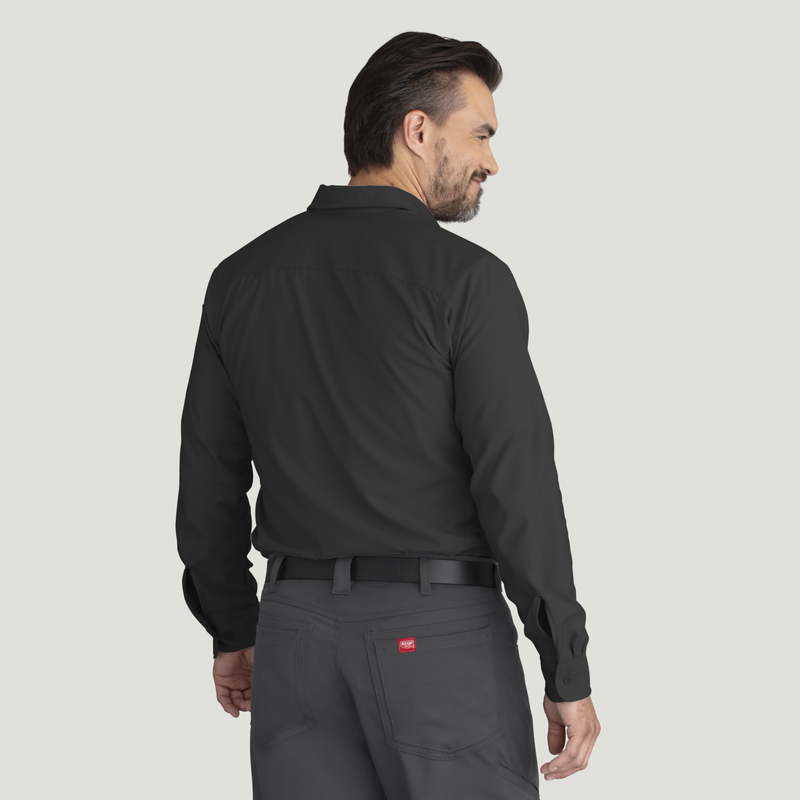 Men's Cooling Long Sleeve Work Shirt image number 6