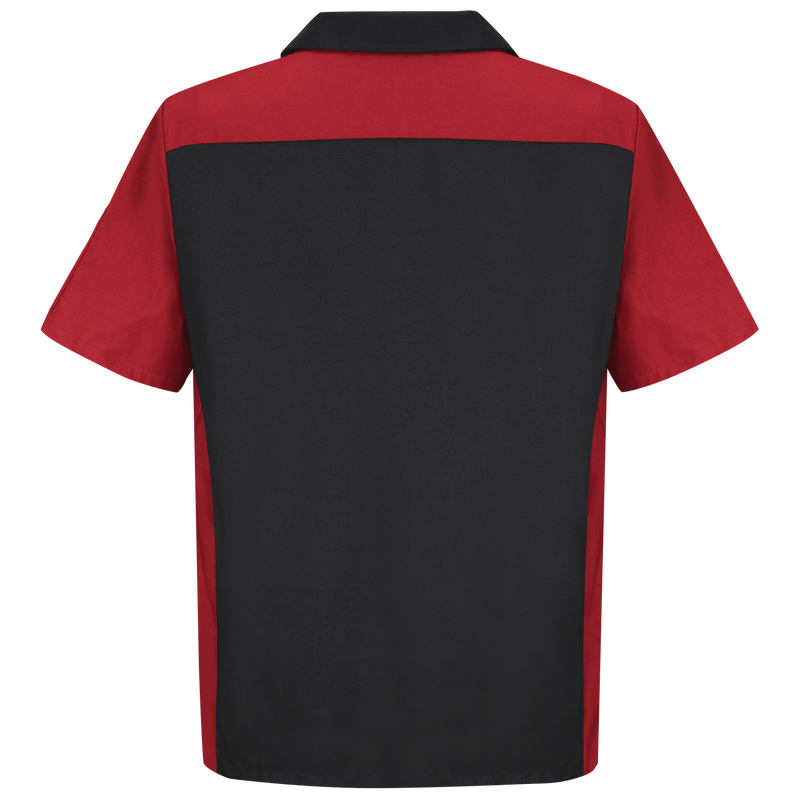 Men's Short Sleeve Two-Tone Crew Shirt image number 3