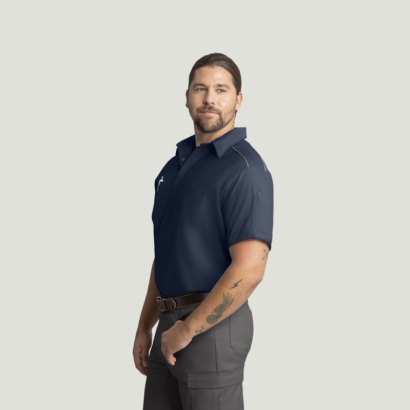 Men's Short Sleeve Pro Airflow Work Shirt image number 6