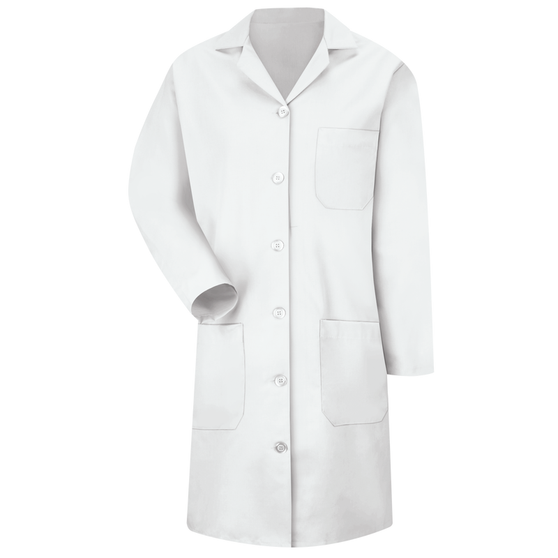 Women's Button-Front Lab Coat image number 1