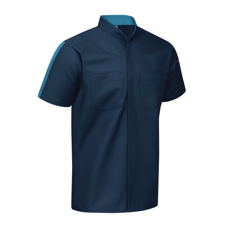 Men's Short Sleeve Two Tone Pro+ Work Shirt with OilBlok and MIMIX® image number 2