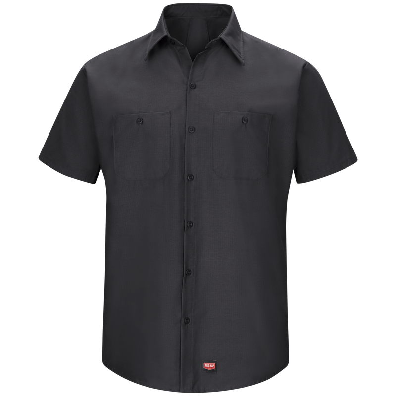 Men's Short Sleeve Work Shirt with MIMIX&reg; image number 1