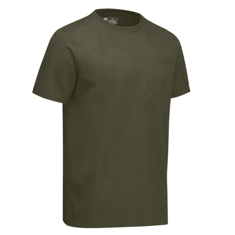 Men's Heavyweight Cotton Short Sleeve Pocket T-Shirt image number 11