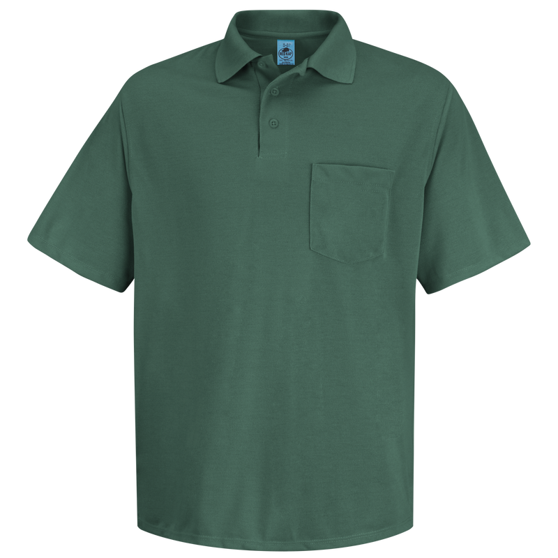 Men's Short Sleeve Spun Polyester Pocket Polo image number 0