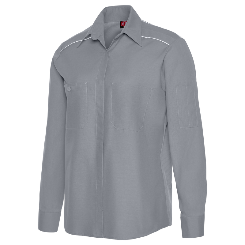 Women's Long Sleeve Pro Airflow Work Shirt image number 4