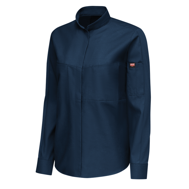 Women's Long Sleeve Performance Pro+ Work Shirt with OilBlok + MIMIX&reg; image number 4