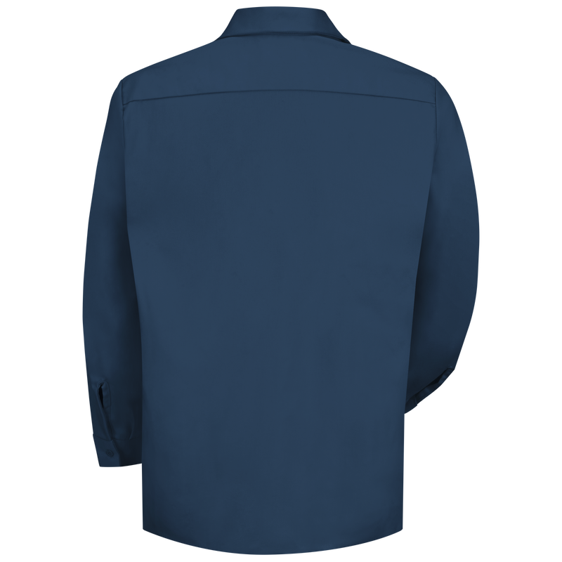 Men's Long Sleeve Wrinkle-Resistant Cotton Work&nbsp;Shirt image number 10
