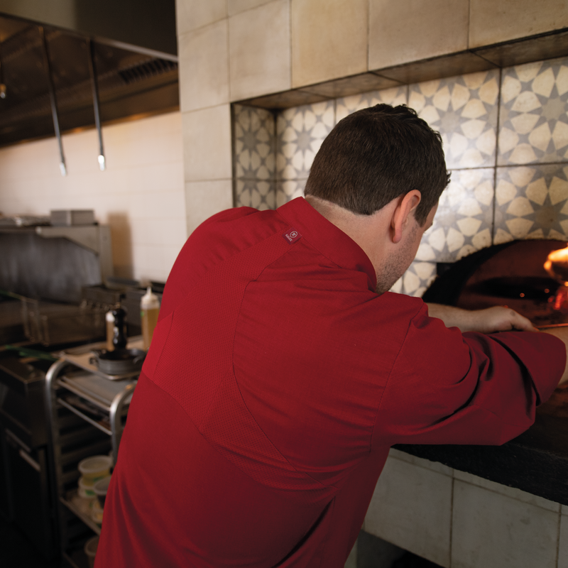 Men's Chef Coat with OilBlok + MIMIX&reg; image number 6