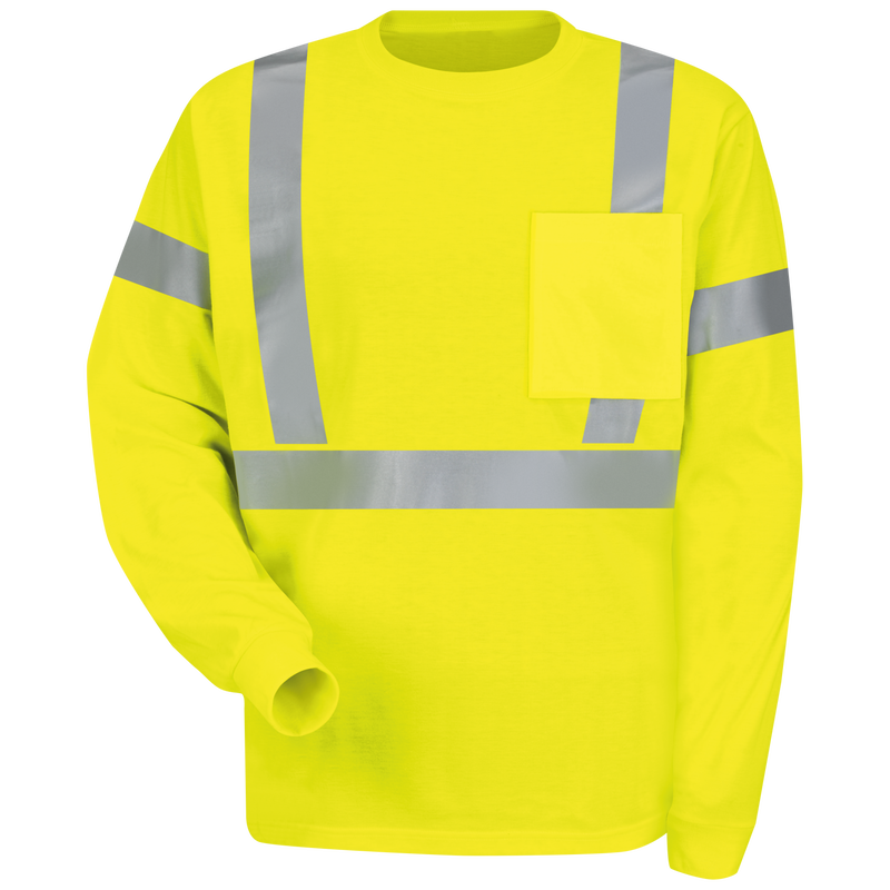 Hi-Visibility Long Sleeve T-Shirt - Type R, Class 2 image number 0