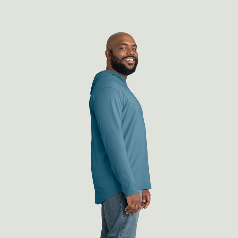 Men's Sun Protection Pullover Hoodie image number 8