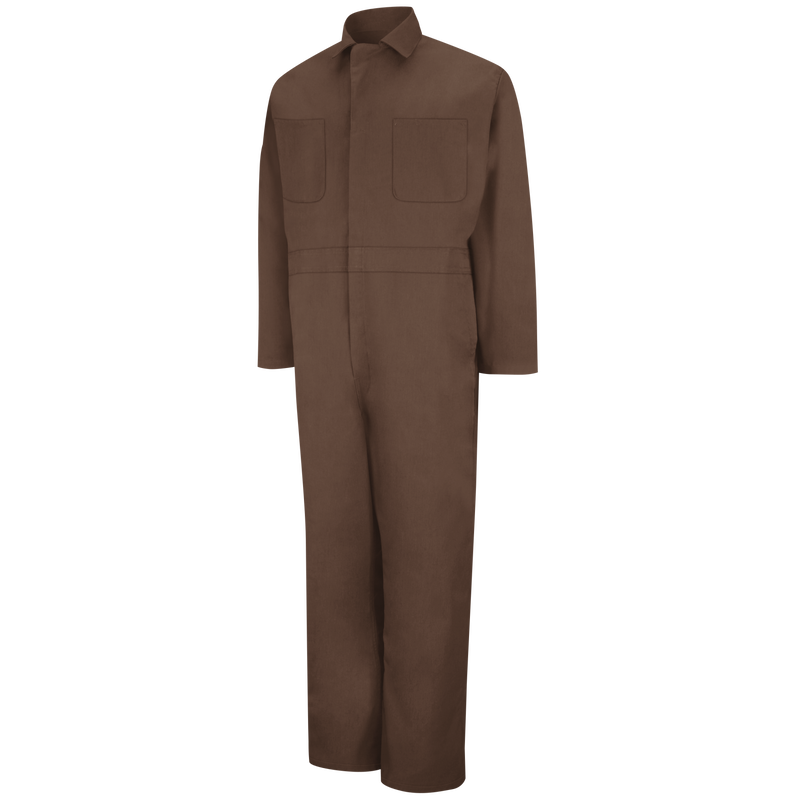Twill Action Back Coverall with Chest Pockets image number 1