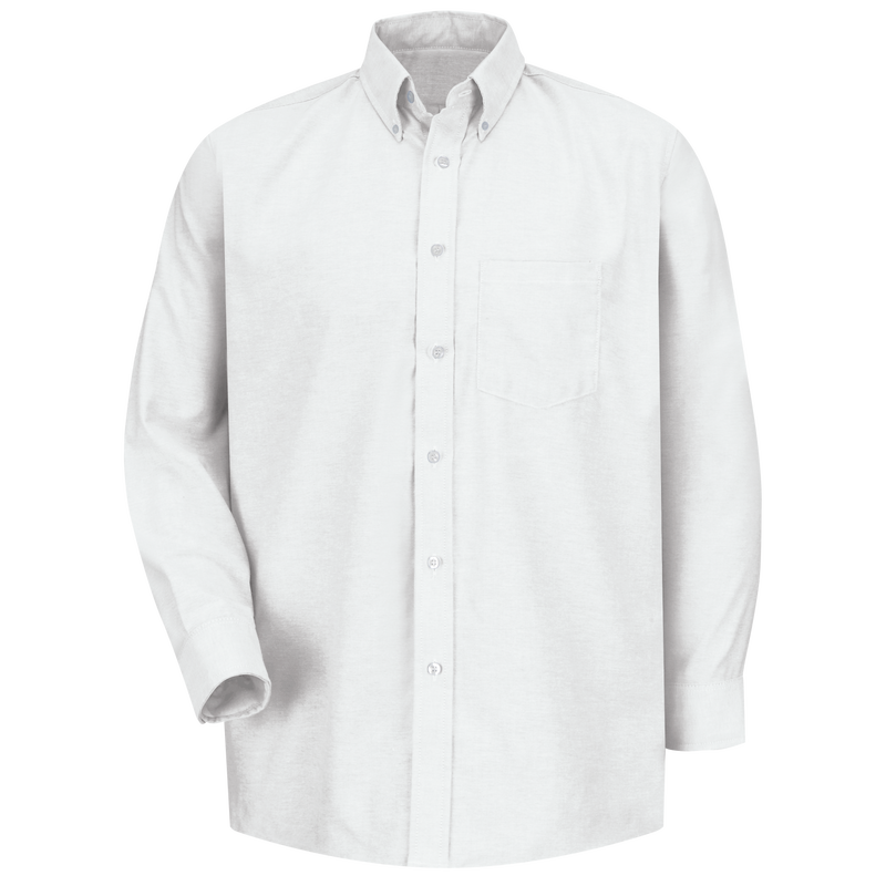Men's Long Sleeve Executive Oxford Dress Shirt image number 1