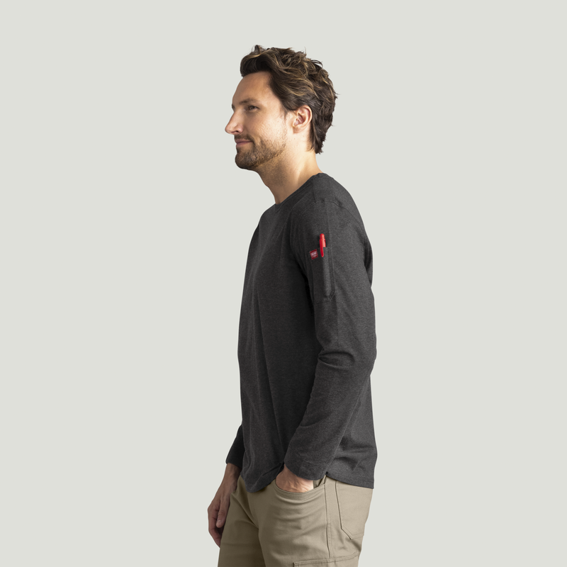 Men's Midweight Long Sleeve Performance Tee image number 3