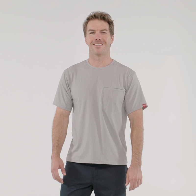 Men's Cooling Short Sleeve Pocket Tee image number 16