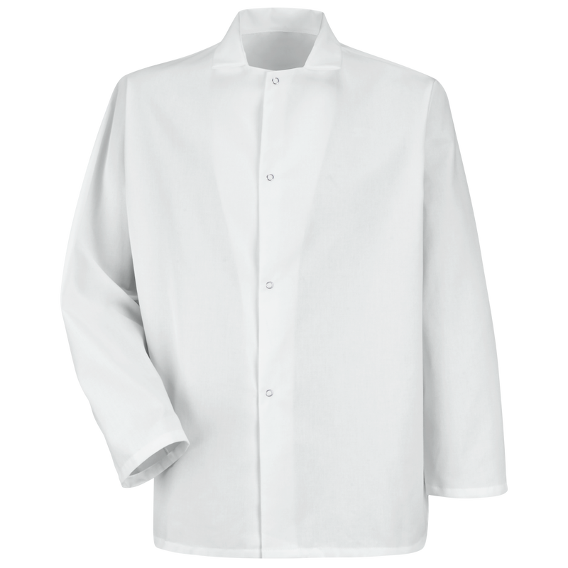 Gripper-Front Short Butcher Coat image number 1
