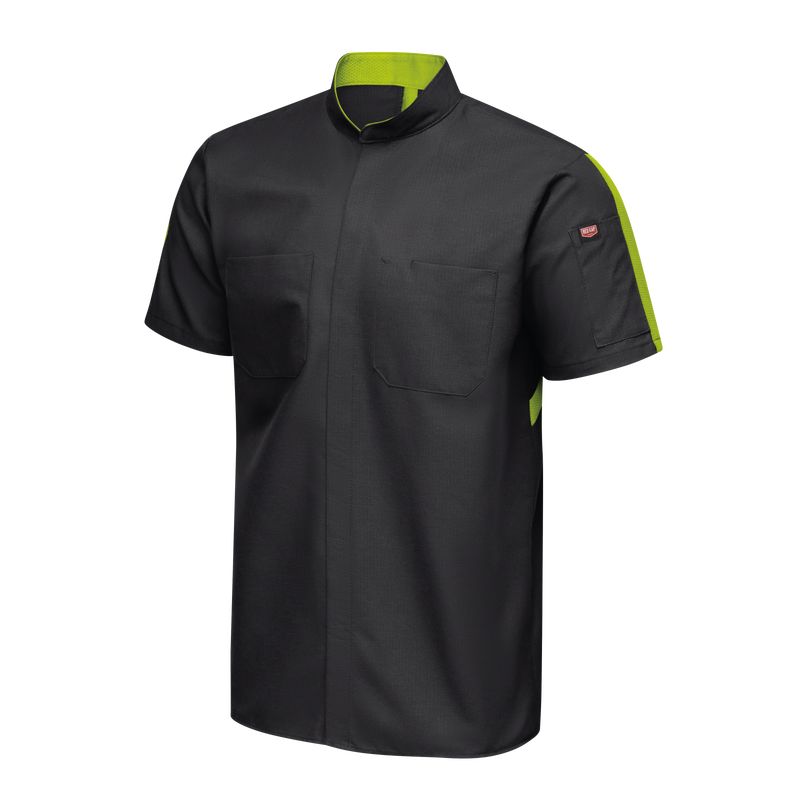 Men's Short Sleeve Two Tone Pro+ Work Shirt with OilBlok and MIMIX&reg; image number 4