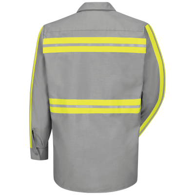 Long Sleeve Enhanced Visibility Industrial&nbsp;Work Shirt