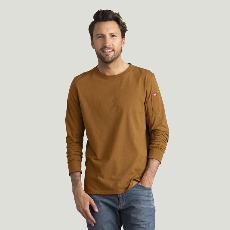 Men's Midweight Long Sleeve Performance Tee image number 1