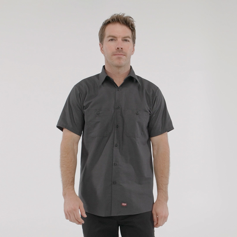 Men's Short Sleeve Work Shirt with MIMIX&reg; image number 6