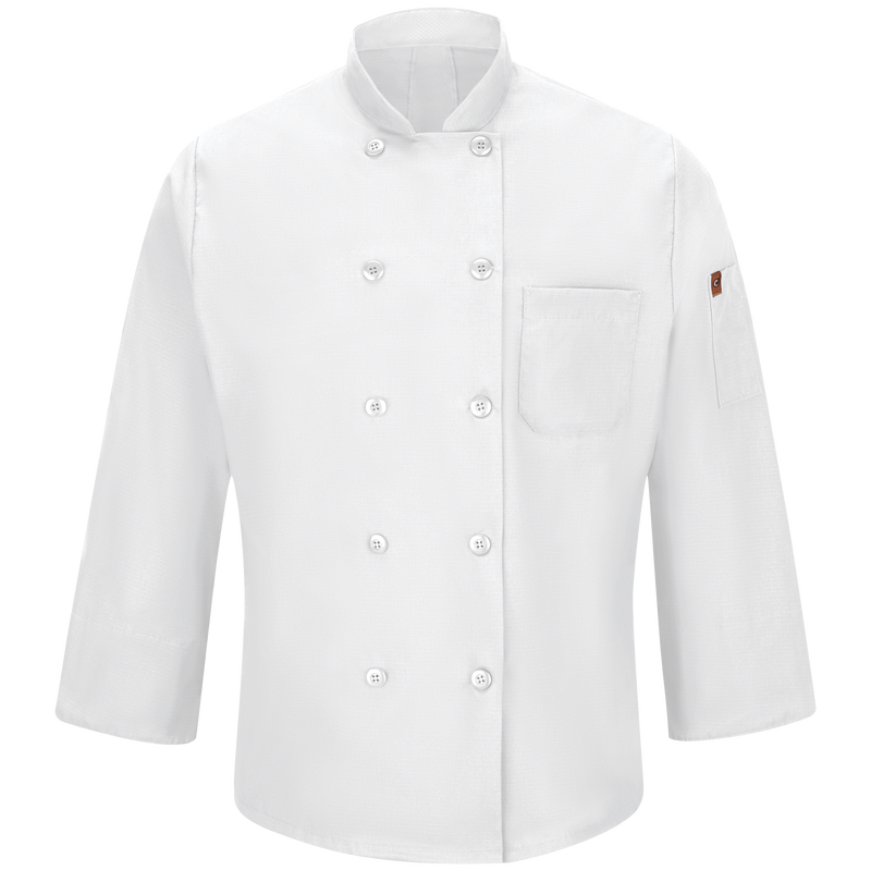 Men's Chef Coat with OilBlok + MIMIX&reg; image number 2