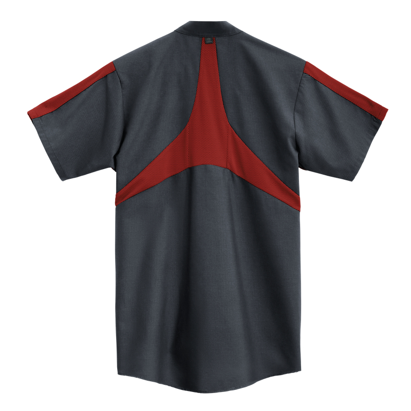 Men's Short Sleeve Two Tone Pro+ Work Shirt with OilBlok and MIMIX&reg; image number 8