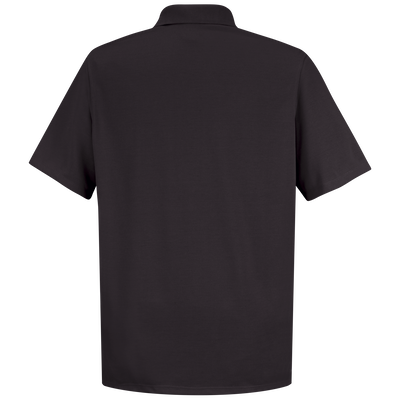 Men's Short Sleeve Spun Polyester Pocket Polo