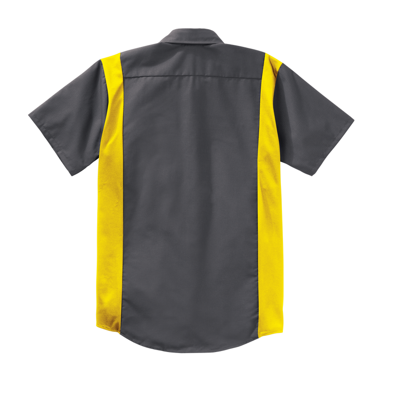 Men's Short Sleeve Performance Plus Shop Shirt With Oilblok Technology image number 6