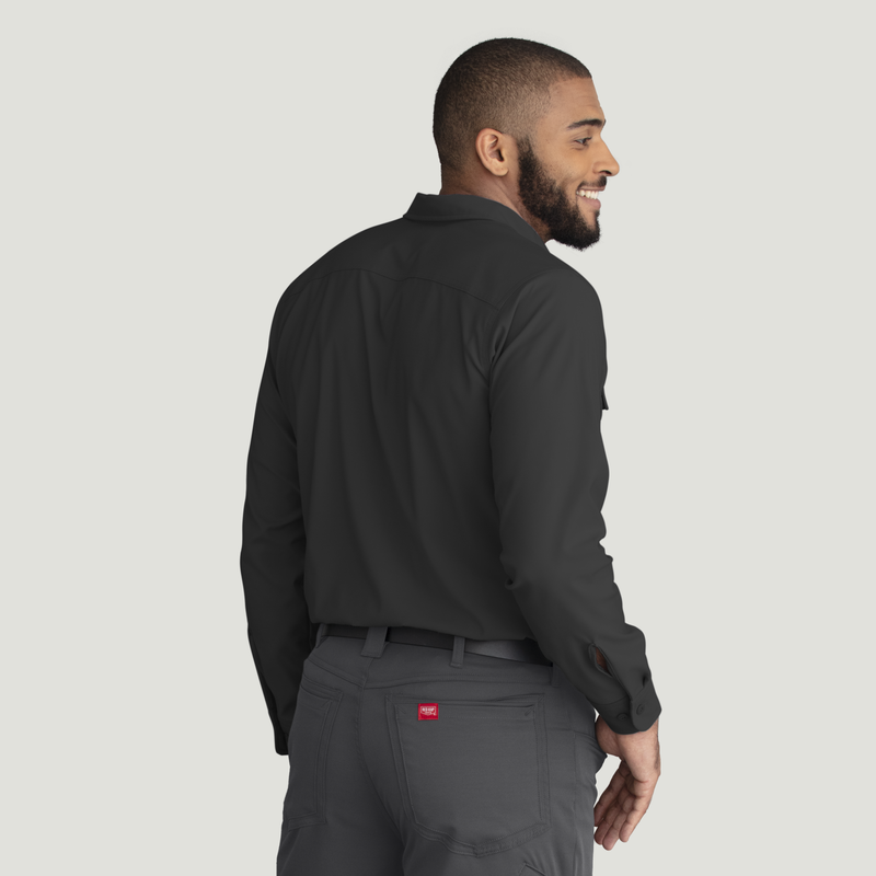 Men's Cooling Long Sleeve Work Shirt image number 2