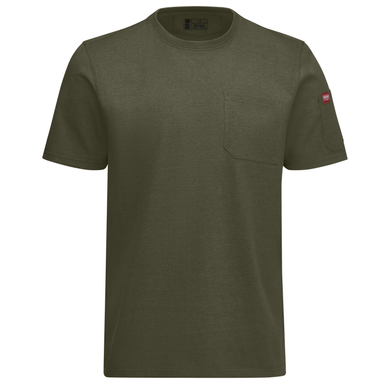 Men's Heavyweight Cotton Short Sleeve Pocket T-Shirt image number 9
