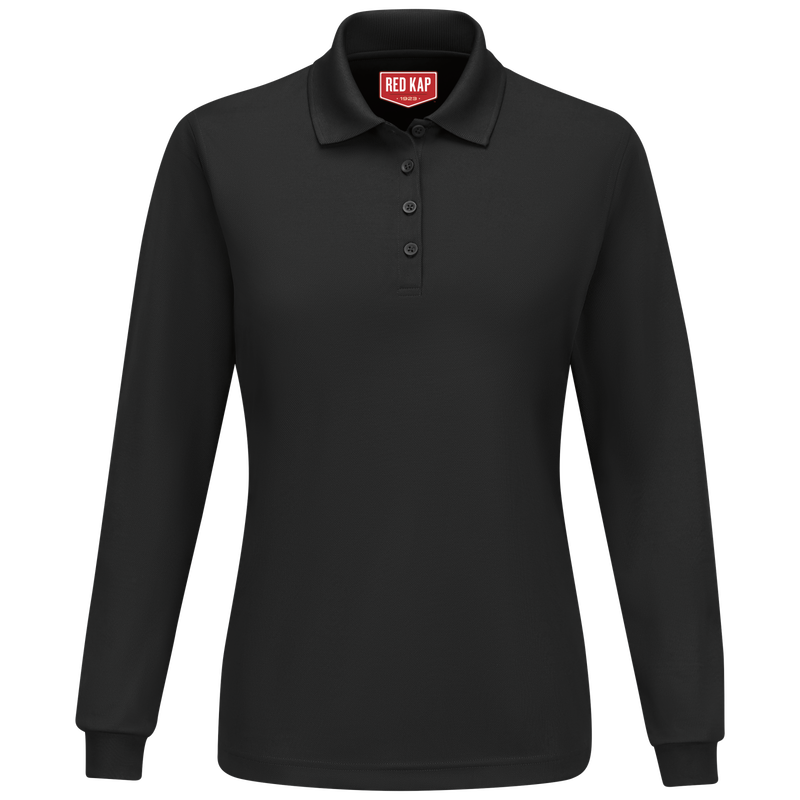 Women's&nbsp;Long Sleeve Performance Knit&reg; Polo image number 1