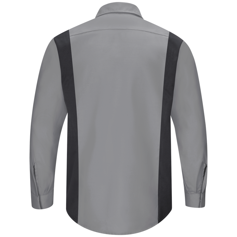 Men's Long Sleeve Performance Plus Shop Shirt with OilBlok Technology image number 1