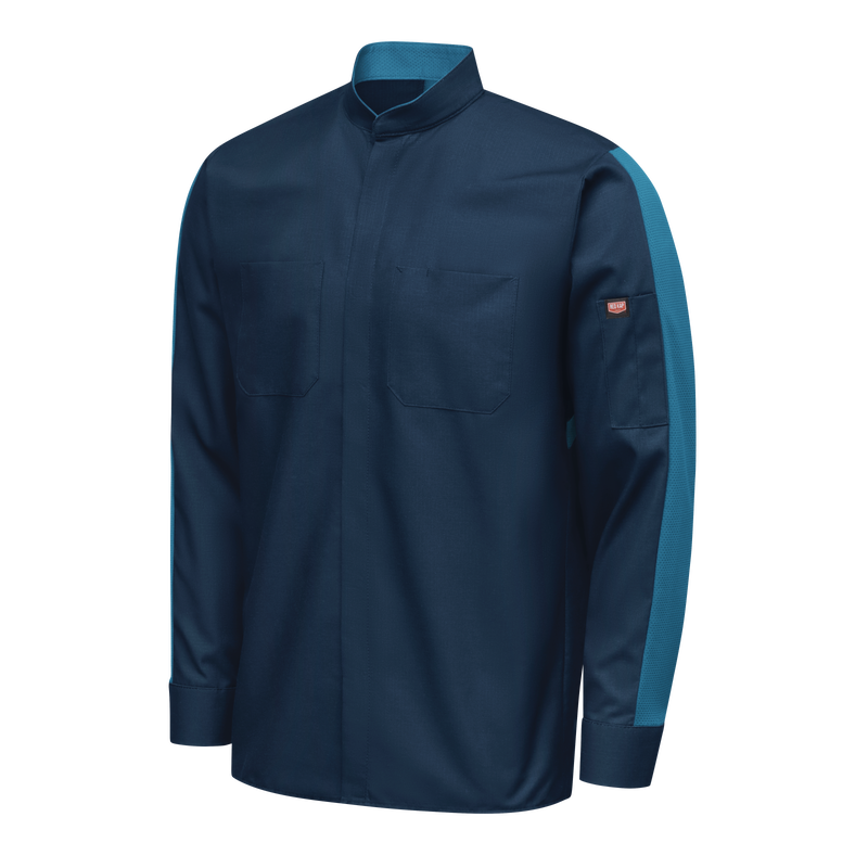 Men's Long Sleeve Two-Tone Pro+ Work Shirt with OilBlok and MIMIX&reg; image number 4