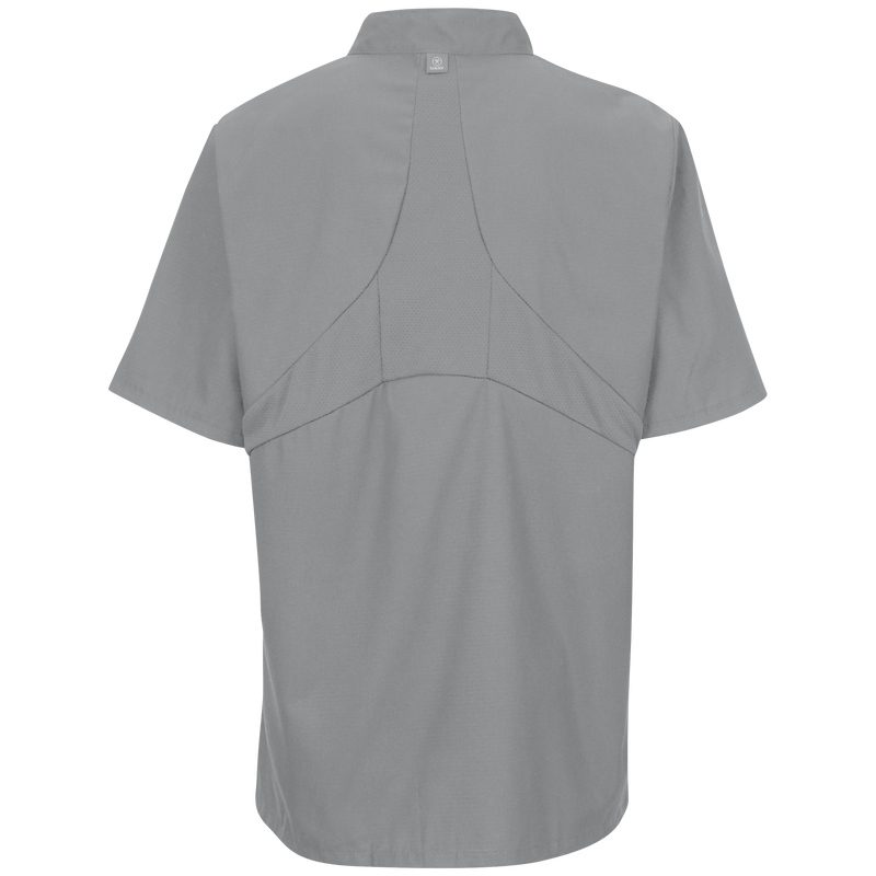 Men's Short Sleeve Chef Coat with OilBlok + MIMIX&reg; image number 2