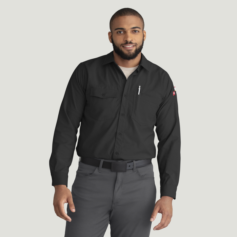 Men's Cooling Long Sleeve Work Shirt image number 1
