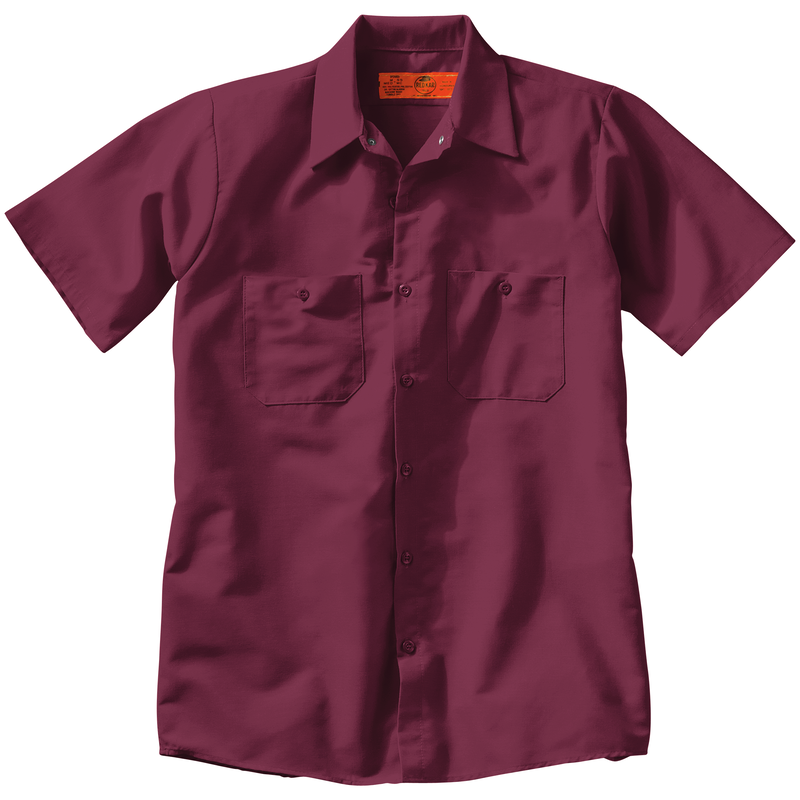 Men's Short Sleeve Industrial Work Shirt image number 11