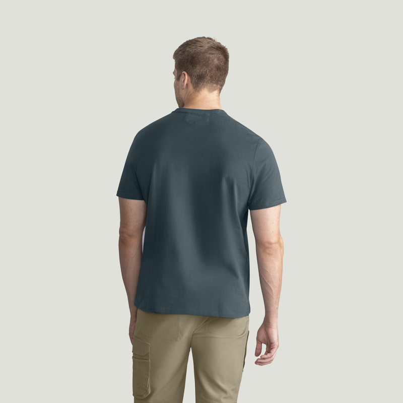 Men's Heavyweight Cotton Short Sleeve Pocket T-Shirt image number 6