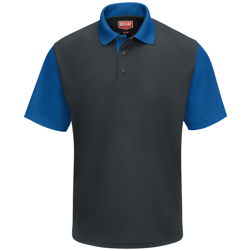 Men's Short Sleeve Performance Knit&reg; Color-Block Polo image number 1