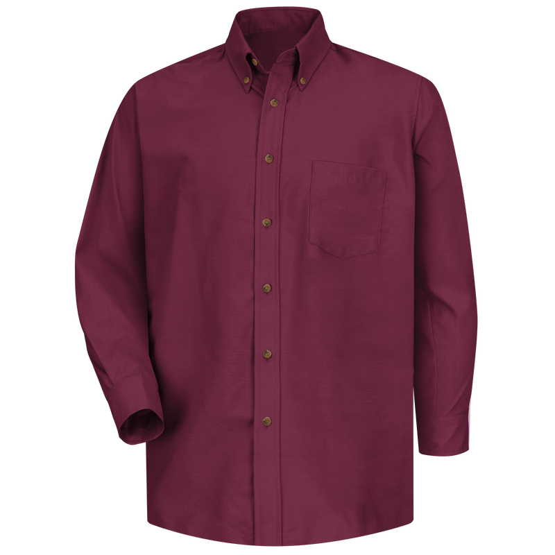Men's Long Sleeve Poplin Dress Shirt image number 1