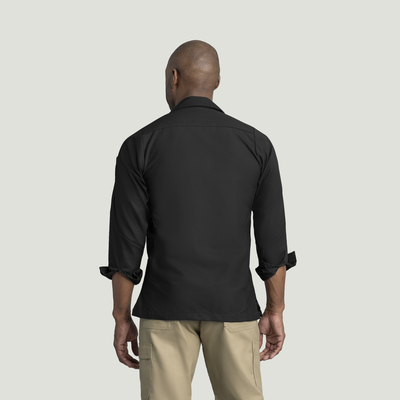 Men's Long Sleeve Solid Crew Shirt