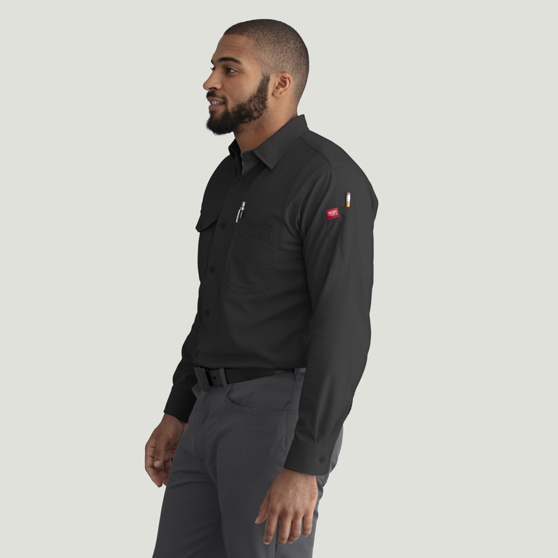 Men's Cooling Long Sleeve Work Shirt image number 3