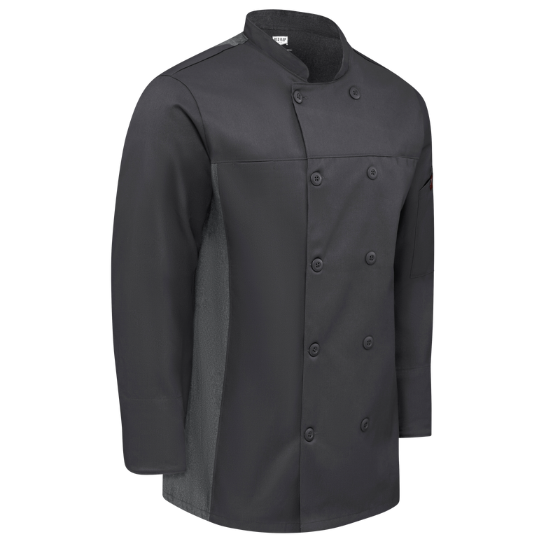 Men's Deluxe Airflow Chef Coat image number 3
