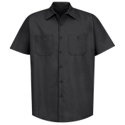 Men's Short Sleeve Industrial Work Shirt