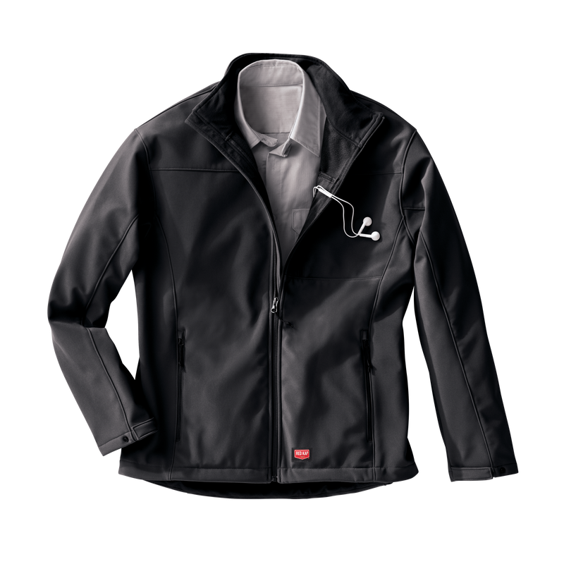 Men's Deluxe Soft Shell Jacket image number 4