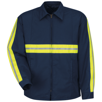 Red kap hi visibility jacket shop