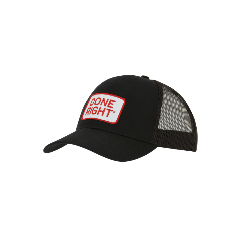 Done Right Trucker Hat image number 3