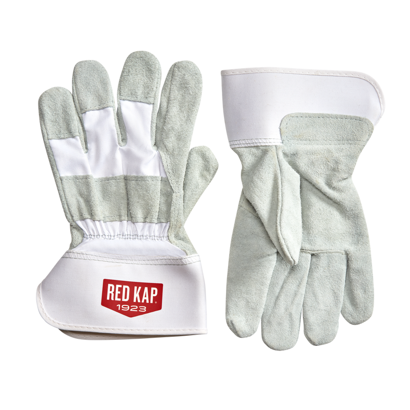 Men&rsquo;s Suede Cowhide Leather Palm Gloves image number 1